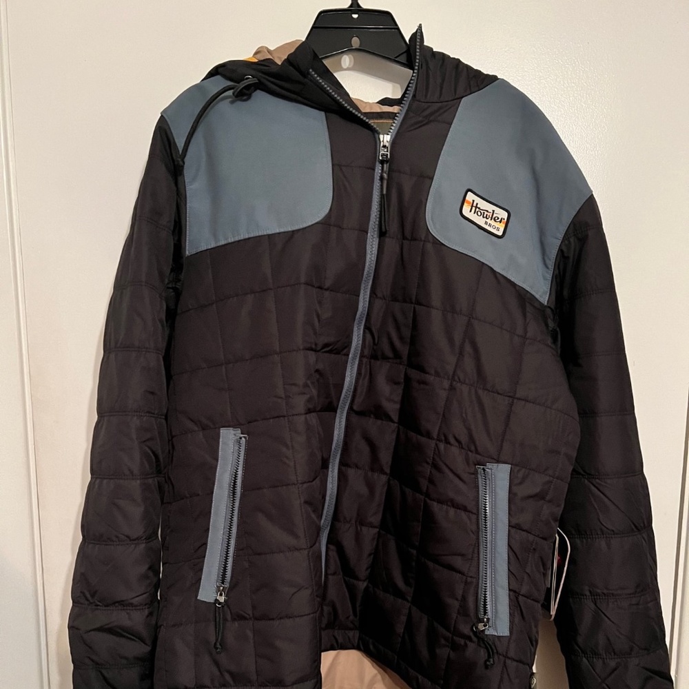 Howler Brothers Spellbinder Parka Midnight/Smoked Blue - Size Large